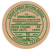 Corrugated Cardboard Label