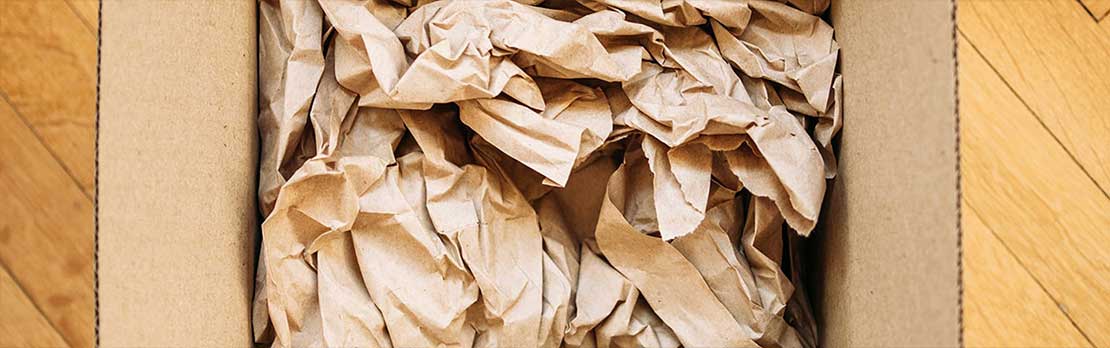 What to do with packing paper after a move
