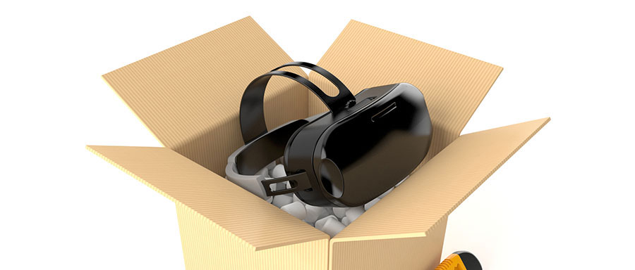 virtual reality in moving box