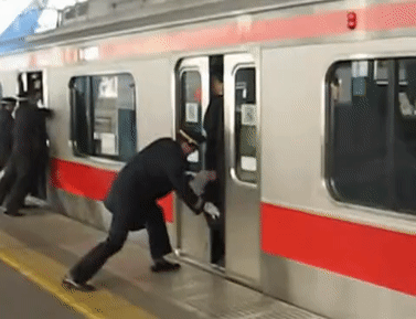 Shoving People into Subway