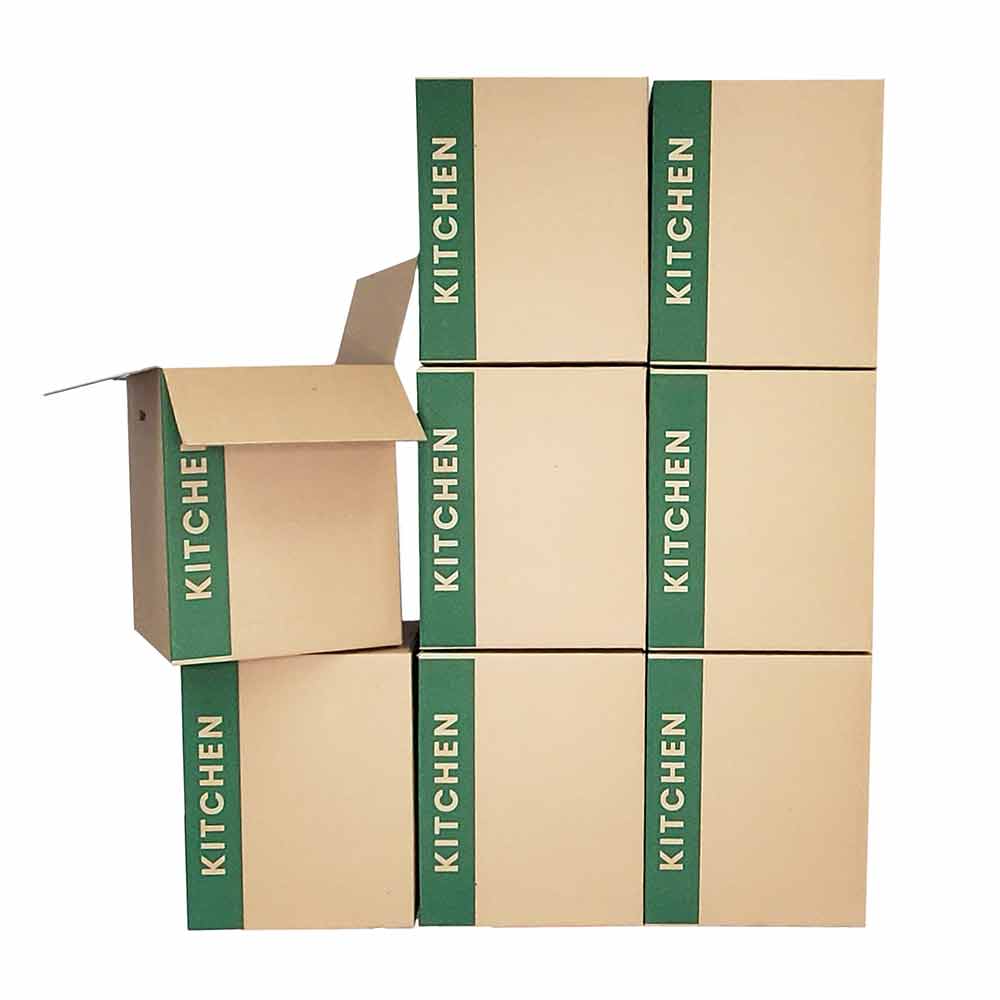 kitchen moving boxes bundle of 8