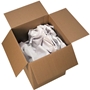packing paper in moving box